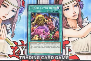 YuGiOh Spell Card The Big Cattle Drive CBLZ-EN063 Unlimited Edition Common - Picture 1 of 2