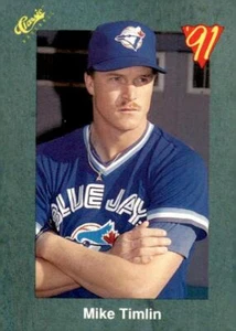 1991 Classic III #T90 Mike Timlin Toronto Blue Jays - Picture 1 of 2