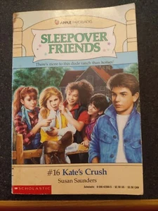 Kates Crush (Sleepover Friends) - Paperback By Saunders, Susan - ACCEPTABLE - Picture 1 of 3