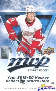 2019/20 Upper Deck MVP Hockey HUGE Factory Sealed HOBBY Box-160 Cards