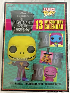 Funko Pesadilla Antes de Navidad Jack Skellington Adviento Luz Negra Brilla en la Oscuridad - Imagen 1 de 4
