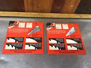 Vintage Nos Millers Falls 6,25 Zoll kreisförmige Klingen (x2). #6254. KQ216 - Bild 1 von 6