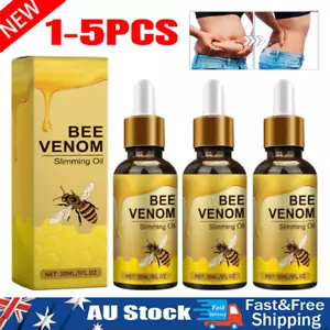 1-5X Bee Venom Lymphatic Drainage & Slimming Oil for Women & Men Body Slim 2025 - Picture 1 of 14