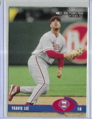 2003 Donruss #353 Travis Lee Philadelphia Phillies - Image 1 of 2
