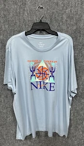 Size 3XL Nike Swoosh Just Do It Men’s Basketball T-Shirt Summer Style DQ1887 425 - Picture 1 of 10