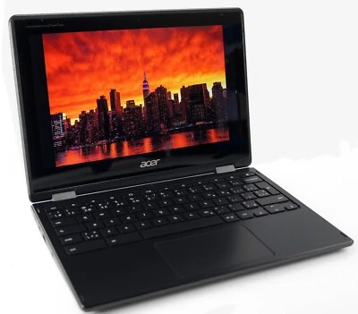 Acer Spin 11 Touch Screen Notebook 32 GB eMMC, 4 GB LPDDR4, 11'' LCD,Chrome OS - Image 1 of 4