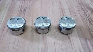 TRIUMPH 885 900 1200 SPRINT TROPHY DAYTONA TRIDENT SPEED TRIPLE STD PISTONS X3 - Picture 1 of 12