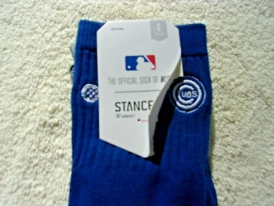 NUEVO CON ETIQUETAS Stance Calcetines de béisbol bajos, para mujer S, 5-7.5, azul, Chicago Cubs Foto 1 de 3
