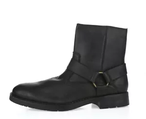 Herren J. MURPHY Stilvolle Schwarze Leder Stiefeletten Schuhe Gr. 10,5 M - Bild 1 von 6