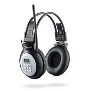 Radio-Kopfhörer FM-Stereo-Headset-Radioempfänger batteriebetrieben für Schulv... - Bild 1 von 7