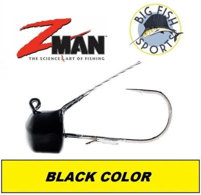 Z Man NED Rig Jig Head Weedless Power Finesse ShroomZ 1/6oz 3PK 3/0 HOOK #PJHW16 - Image 1 of 2