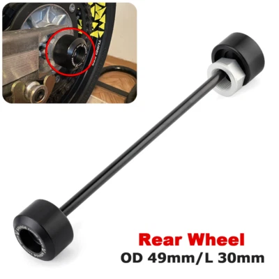 Rear Wheel Spindle Axle Sliders Falling Crash Guard For GasGas 700SM 2022-2023 — 第 1/4 张图片