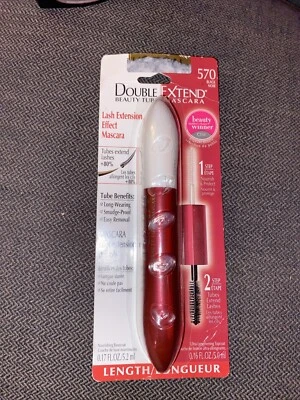 Mascara Loreal Double Extend beauty Tubes Technology 0.17oz #570 Black - Image 1 of 4