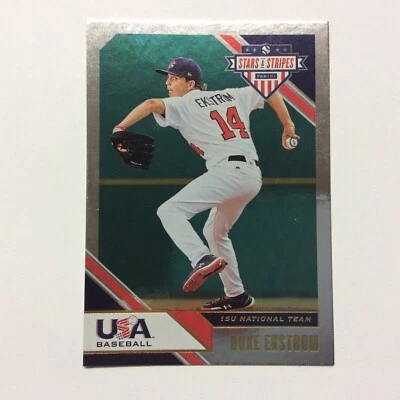 2020 Panini USA Baseball Stars & Stripes - Duke Ekstrom #61 (RC) - Image 1 of 2