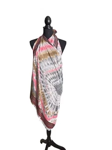 KW Fashion Women's Tie Dye Wrap Sarong OS - Picture 1 of 7