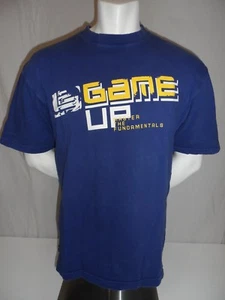 LEBRON JAMES Used 2000s Nike LBJ23 "Game Up" Basketball Screened T-Shirt Medium - Picture 1 of 5
