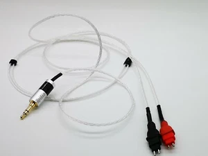 8N OCC Silver Cable FOR HD650 HD600 HD565 3.5MM plug  - Picture 1 of 2