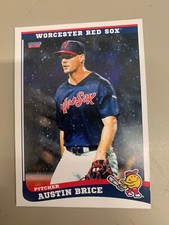 Austin Brice 2021 Worcester Red Sox Team Card