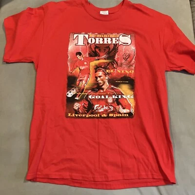 Incrível - Fernando Torres - #9 - Estampa total - Camiseta dupla face - Grande - Imagem 1 de 4