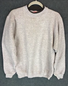 Sudadera de Colección Hanes Peso Pesado Adulto Grande Manga Larga en Blanco Hecha en EE. UU. - Imagen 1 de 9