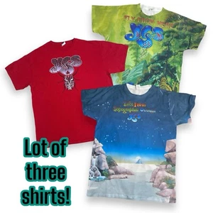 YES Fly From Here Topographic Oceans Sublimation Band T-Shirt Prog Rock Lot - Bild 1 von 5