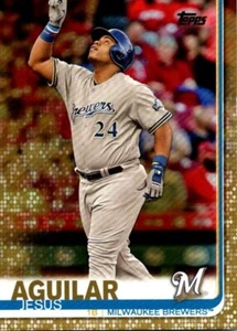 2019 Topps Series 1 Jesus Aguilar Gold /2019 #287 - Bild 1 von 2