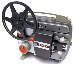 Rare 1960s MCM Cirse Bilux 150 Regular 8mm Projector Torino Italy - PARTS/REPAIR - Picture 1 of 24