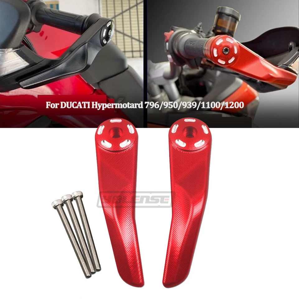 Manillar cortavientos CNC aluminio para Ducati 50 MULTISTRADA MTS950 1200 S DVT Foto 1 de 4