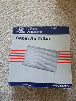 1999-2006 Genuine Hyundai Accent Cabin Air Filter *SET OF 2* OEM 08790-1C000A - Изображение 1 из 3