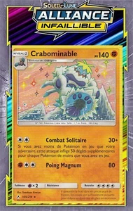 Crabominable - SL10:Alliance Infaillible- 105/214 -Carte Pokemon Neuve Française - Picture 1 of 1