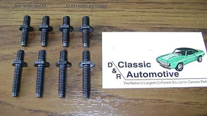 Spoiler Studs Kit 8pc Rear 67 68 69 Camaro Firebird *In Stock* screw set - Picture 1 of 4