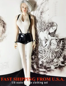 "Juego de pantalones cortos de cuero para 12"" PHICEN Hot Toys JIAOUDOLL❶EE.UU.❶ - Imagen 1 de 2