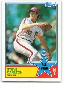 1983 Topps #406 Steve Carlton NM-MT Phillies AS ID:339578