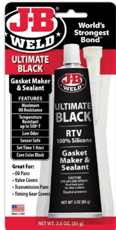 JB WELD Ultimate Black Oxime 3oz. 32329 - Image 1 of 1