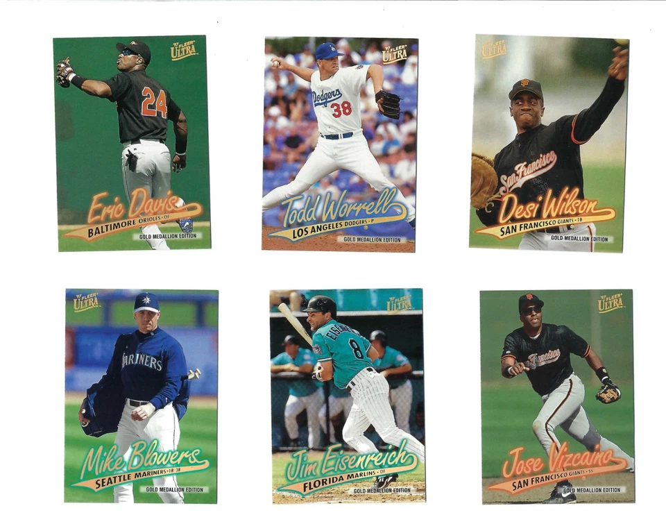 1997 Fleer Ultra Gold Medallion Edition Cards - You Pick - Image 1 of 4