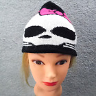 MONSTER HIGH Youth Girls Beanie Graphic All Over Acrylic Blend Multi Colored