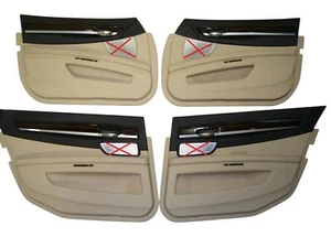 BMW F02 Türverkleidung Vorne Hinten Door Panels Leder NAPPA ERW VENETOBEIGE - Bild 1 von 10