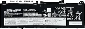 New 71Wh 15.36V Battery for Lenovo Yoga 7 2-in-1 16IML9 83DL 5B11N45982 - Picture 1 of 4