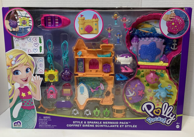 Preços baixos em Mattel Polly Pocket Bonecas de Plástico Duro e Boneca  Playsets