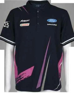 Official Ford Motorsport WRC Team Polo Shirt - MSF100M-P - Picture 1 of 2