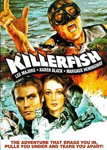 KILLER FISH DVD NEW Scorpion Releasing Antonio Margheriti Lee Majors - Foto 1 di 1