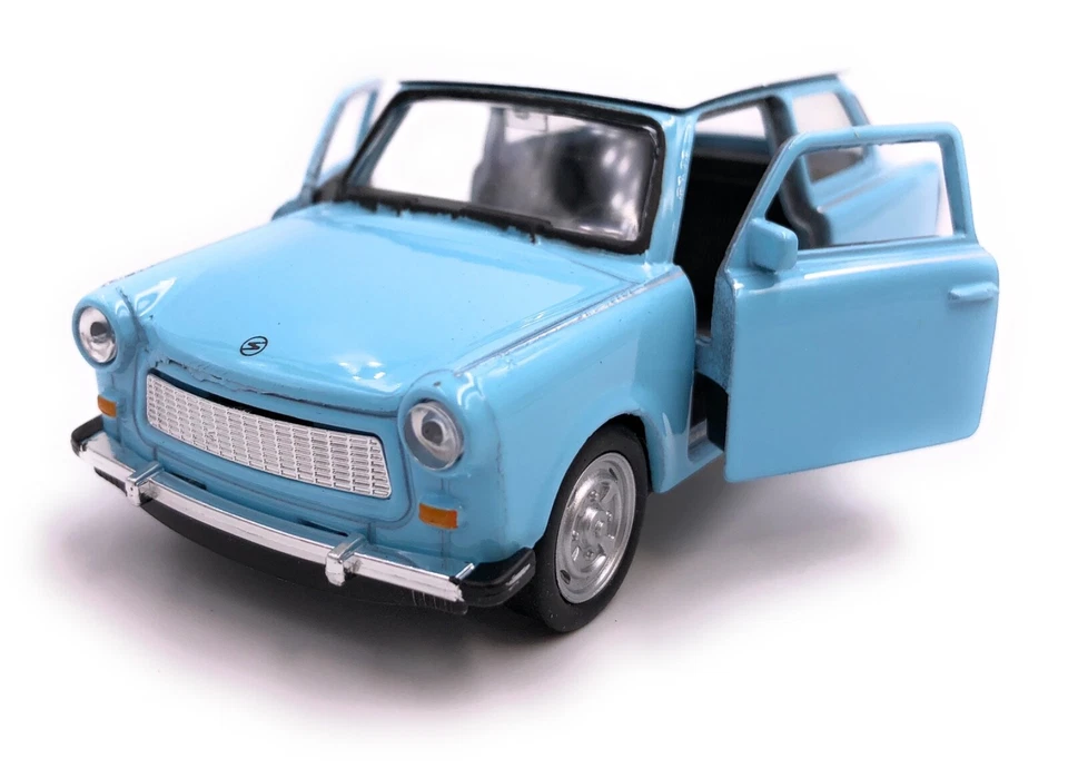 Trabant Trabi Modellauto Auto LIZENZPRODUKT 1:34-1:39 verschiedene Farben - Bild 1 von 4