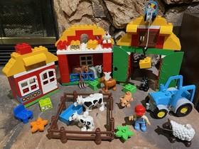 LEGO Duplo Big Farm #10525 Incomplete Retired Extra Animals Read All