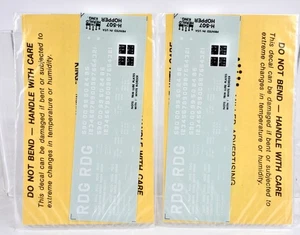 THE HERALD KING HO SCALE H-507 RDG HOPPER DECAL 2 PACK - Picture 1 of 2