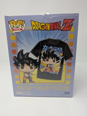 Funko Pop Tees 龙珠 Z Goku 衬衫 3XL 公仔 Gamestop 限量版 全新 — 第 1/4 张图片