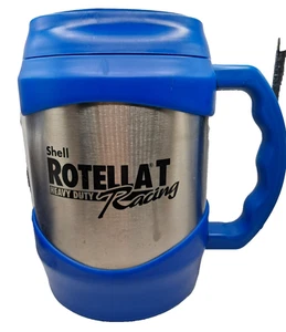 Jarra de agua Shell Rotellat Heavy Duty Racing acero inoxidable barril grande azul - Imagen 1 de 7