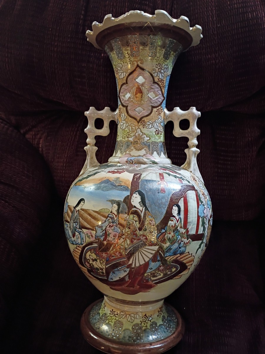 萨摩明治花瓶| eBay