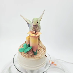 "Caja de música colibrí colección Crowning Touch de colección 6"" Japón gira ver video" - Imagen 1 de 7