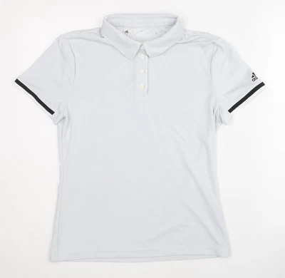 Camisa polo blanca para mujer Adidas talla 12-14 Foto 1 de 4