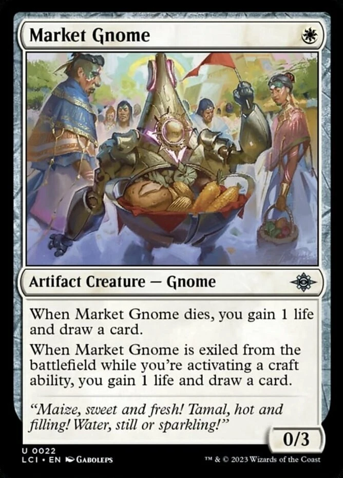 x1 Market Gnome - Lost Caverns of Ixalan - NM - MTG - Image 1 of 1
